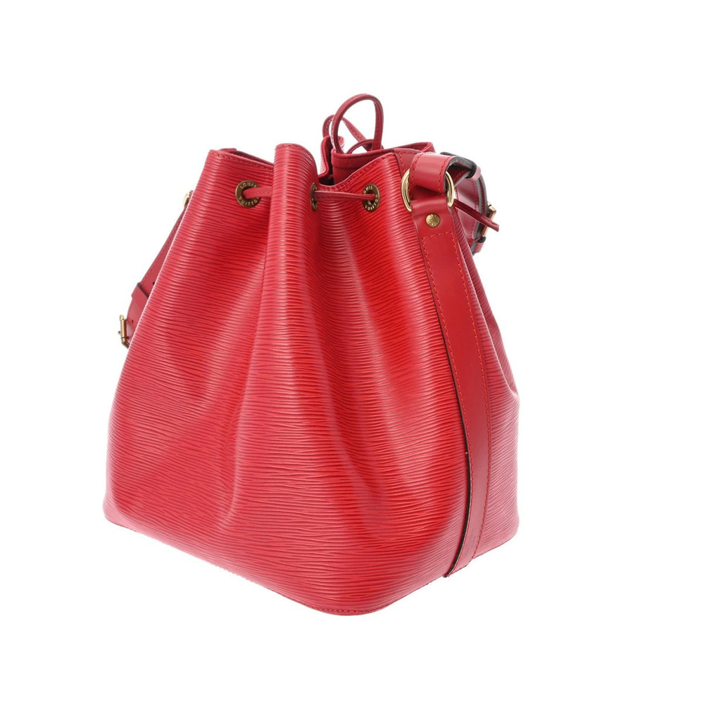 Louis Vuitton Bag Castilian Epi Leather Shoulder Noe Red